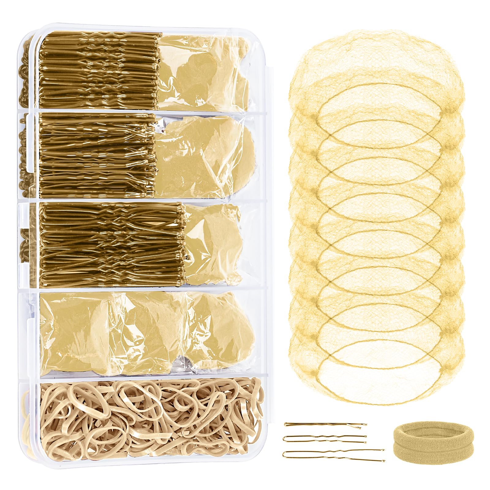 Ballet Bun Hair Accessories Kit - Dance Hair Kit -8
