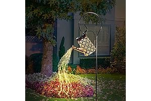 Solar Watering Can Lights Outdoor Decor