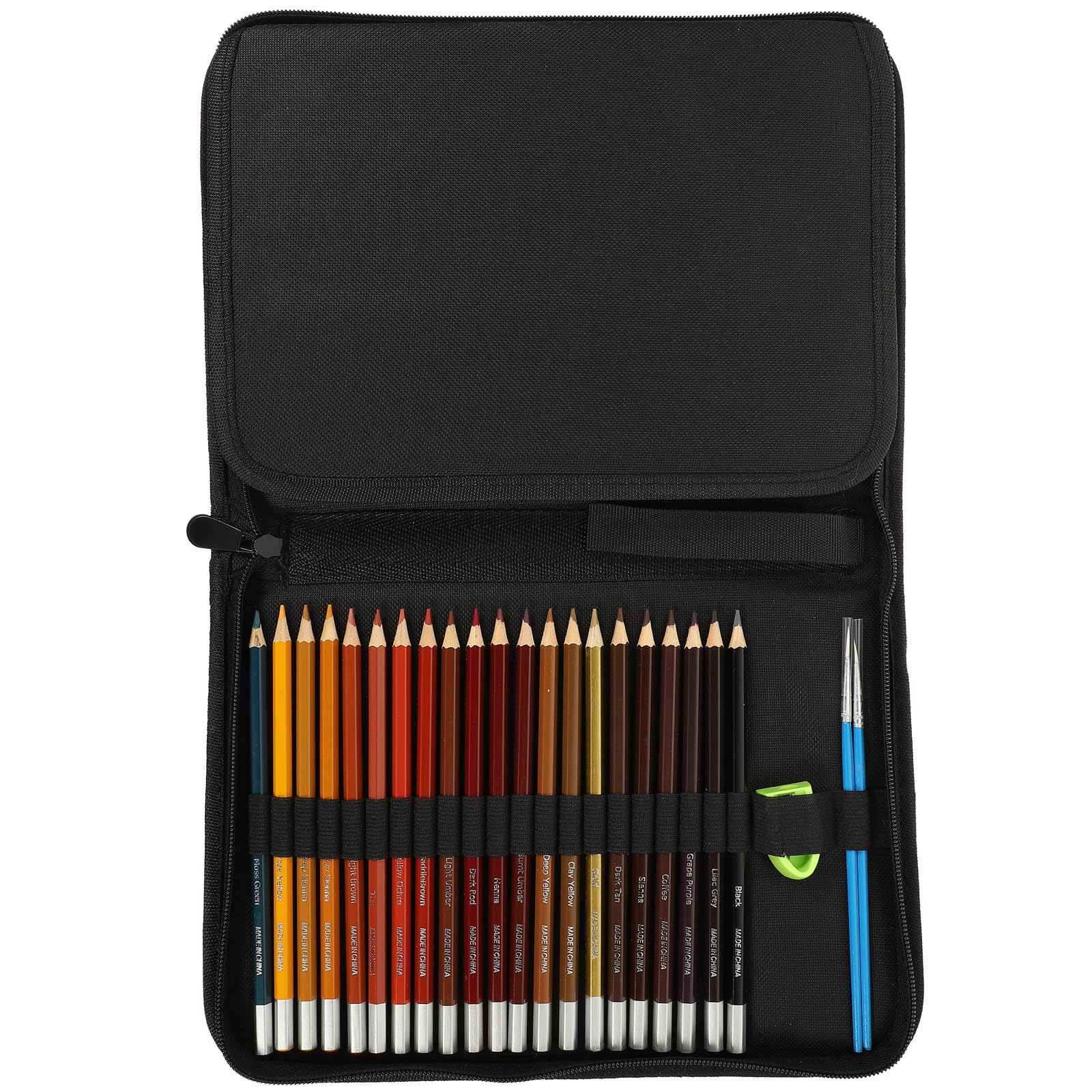 Healvian Set di Matite Acquerellabili per Disegno, Esagonali
