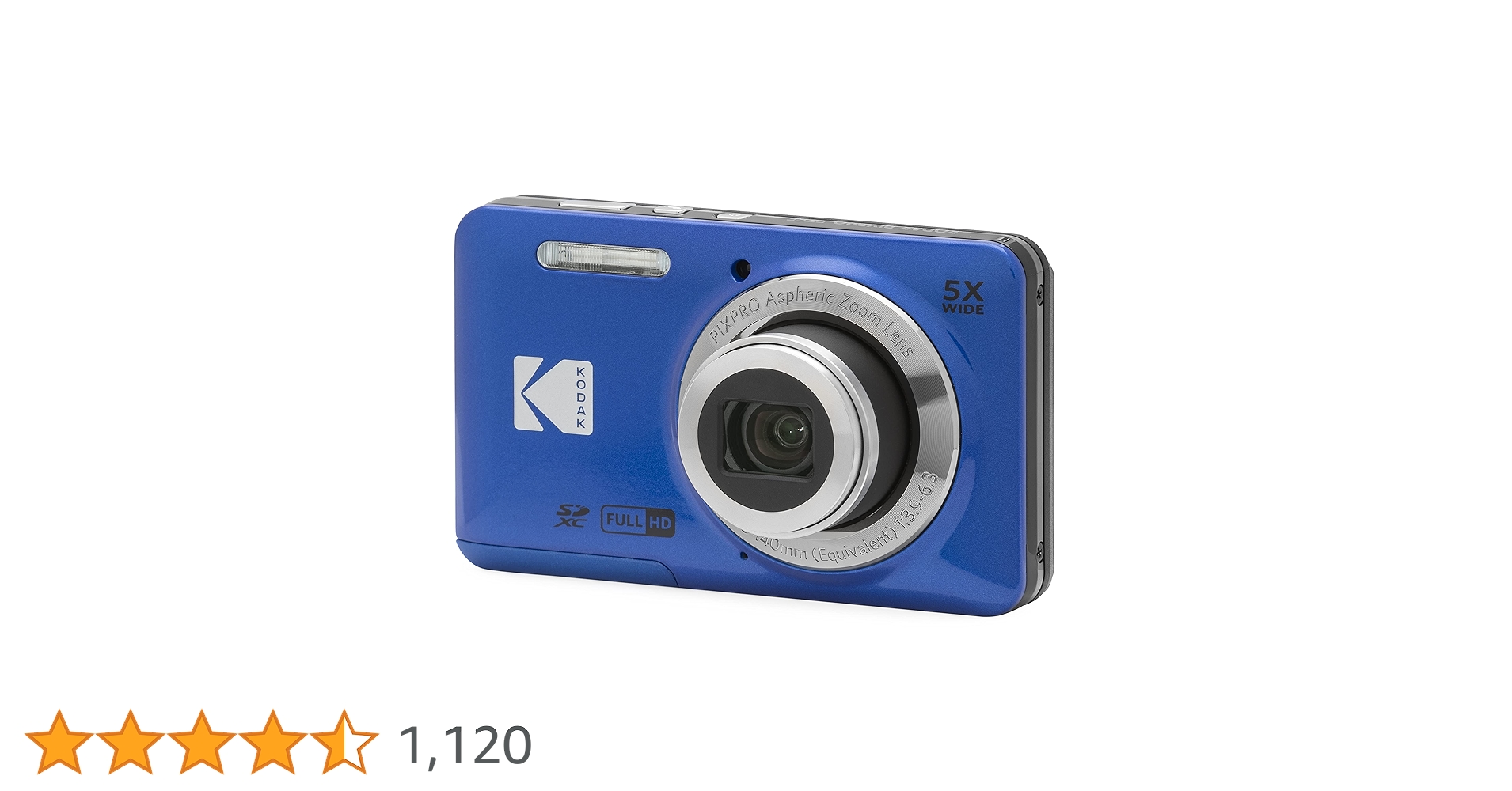 コダックカメラ　Pixpro FZ55青 51mNcX5GoeL.jpg