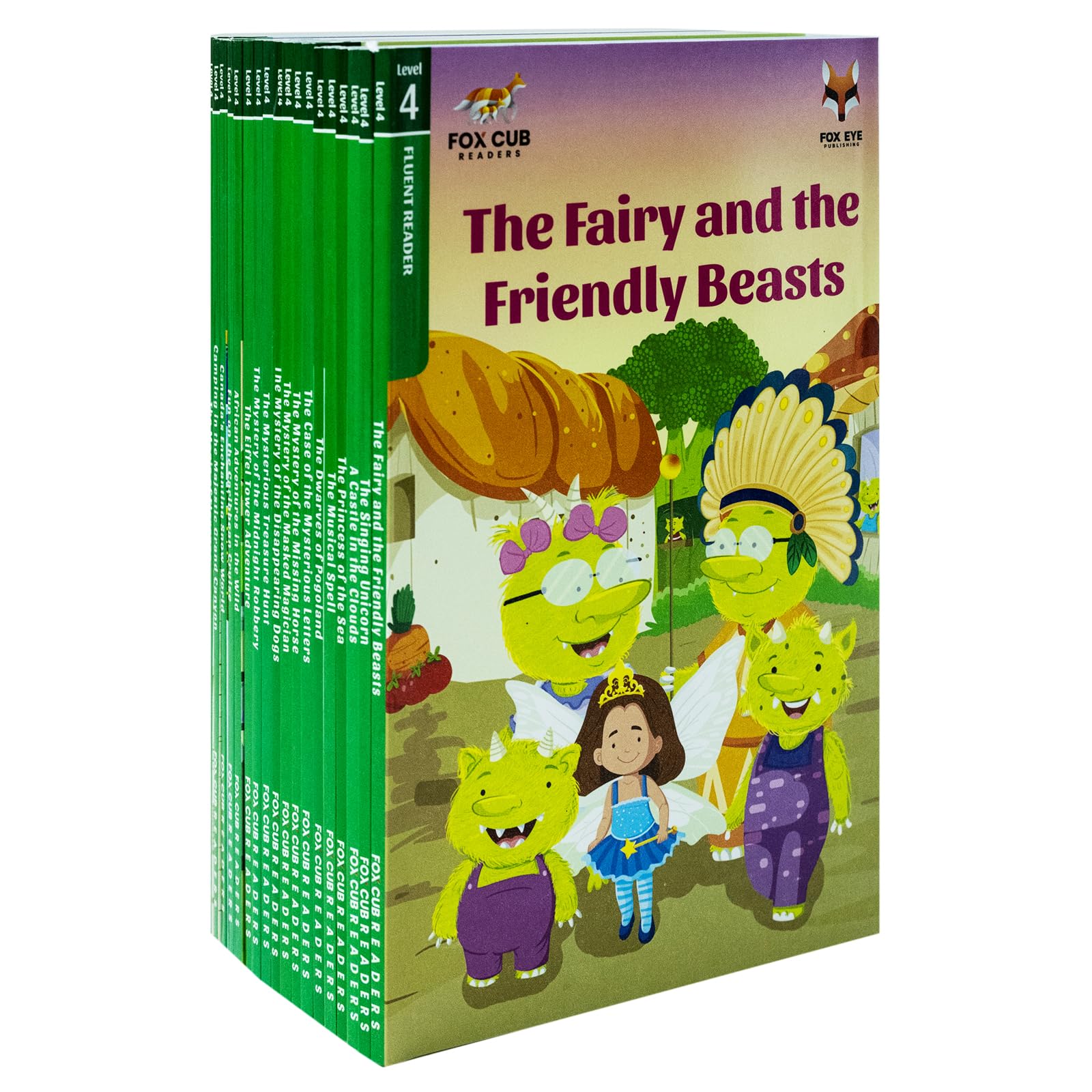 Fox Cub Fluent Graded Readers 18 Books Collection Set : Level 4 - Fluent Reader