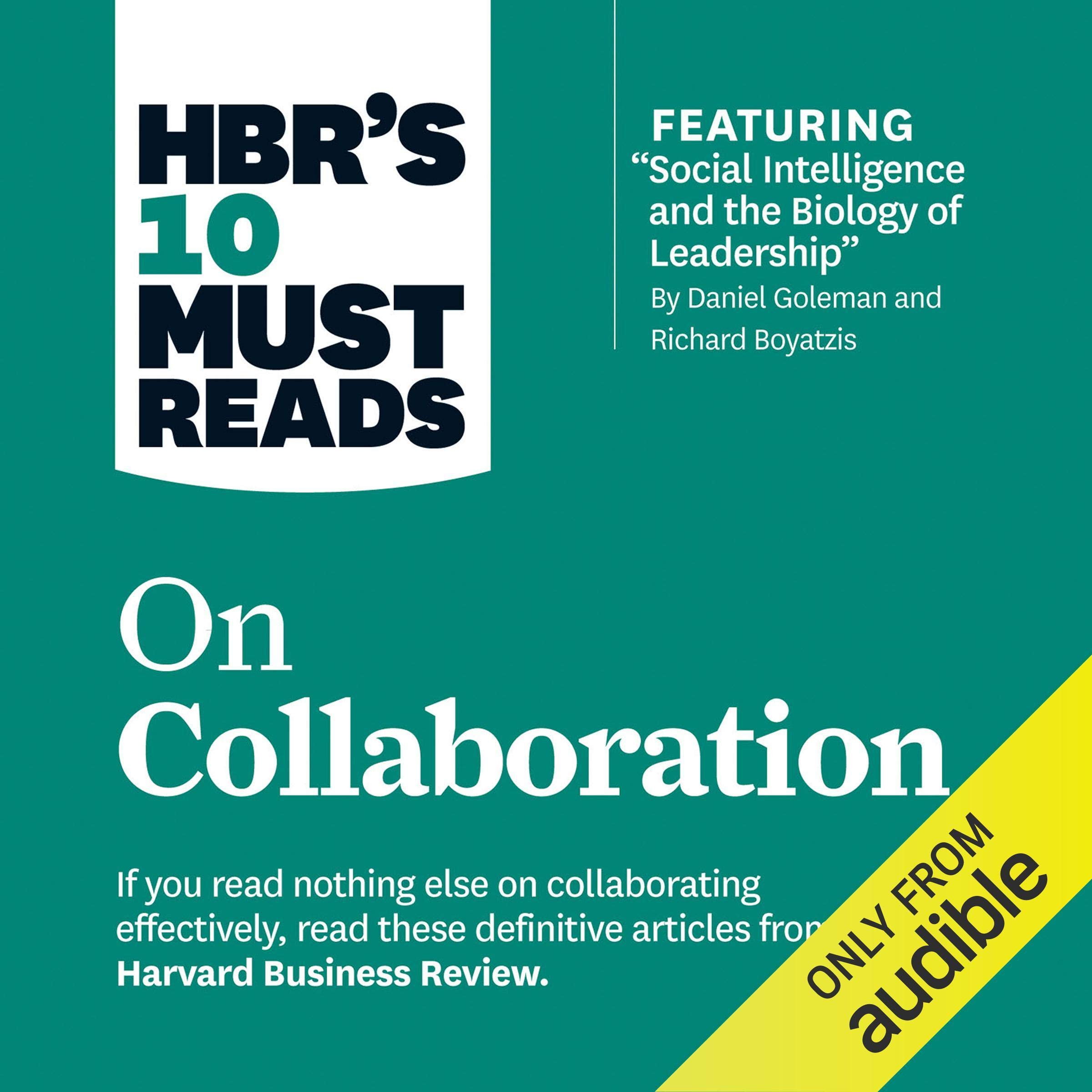 Cover art for HBR's 10 Must Reads on Collaboration