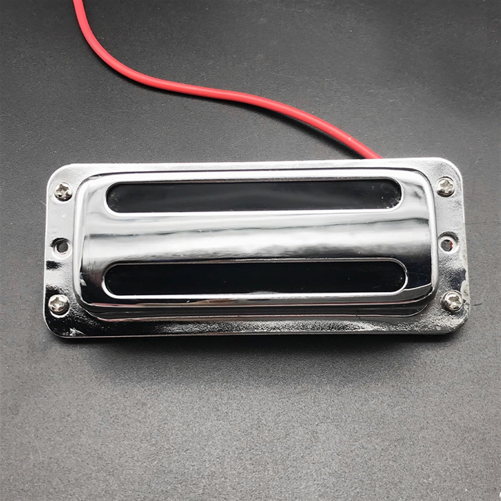 Części Gitar Elektrycznych Przetwornik Do Gitary Elektrycznej Double Coil Gryf Mostek Przetwornik Double Block 50/52 Mm Osłona Mosiężna Akcesoria Gitarowe