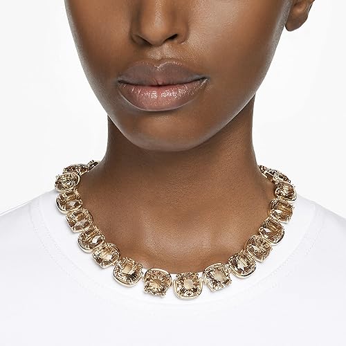 Miniatura 4 de Swarovski Harmonia Collar, pendientes y pulsera Colección de joyas de cristal, cristales amarillos, múltiples acabados