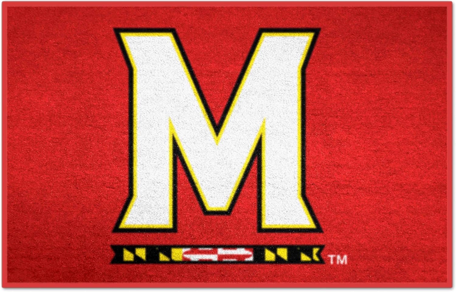 FANMATS 2448 Maryland Terrapins Starter Mat Accent Rug - 19in. x 30in. | Sports Fan Home Decor Rug and Tailgating Mat
