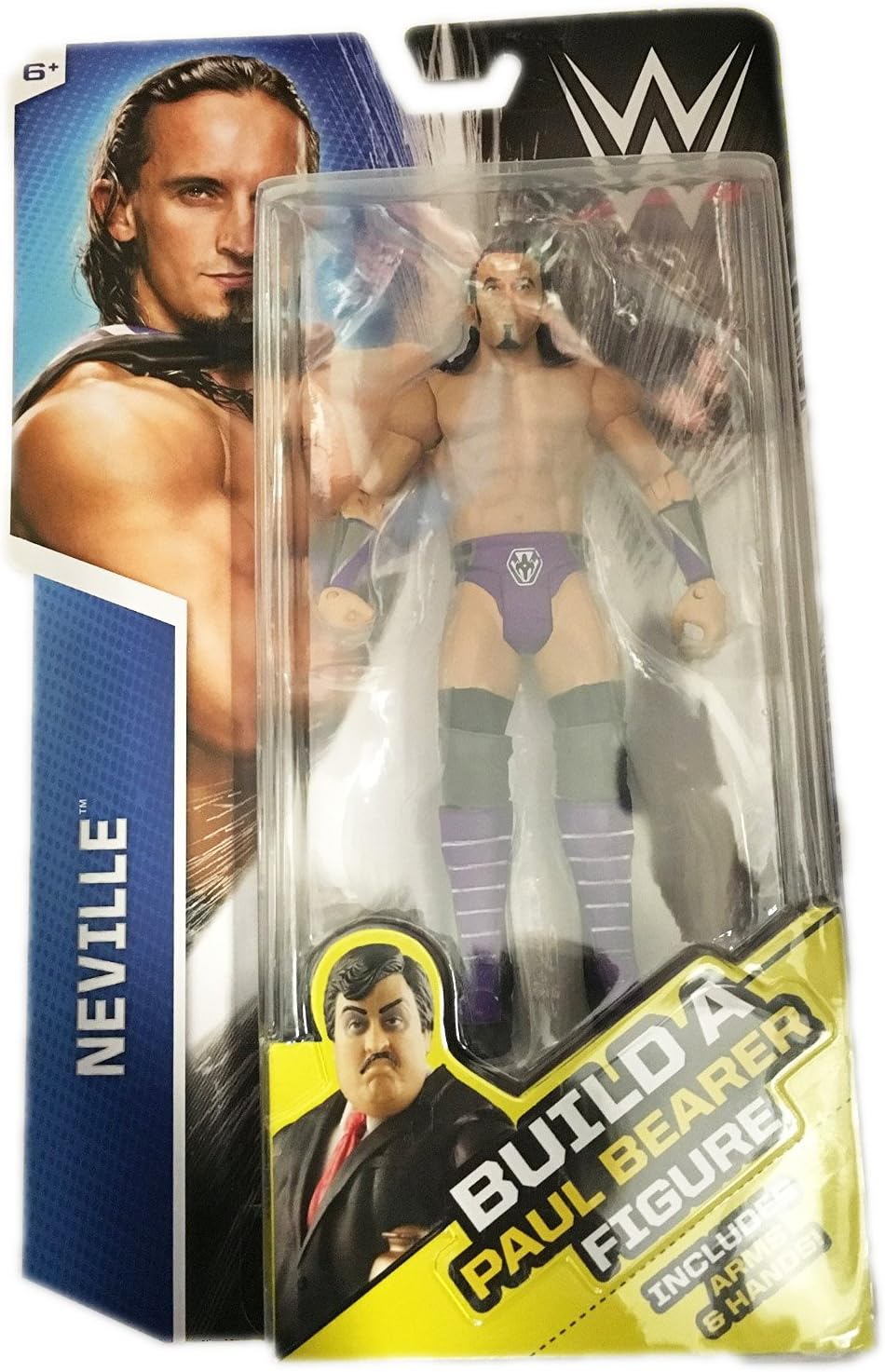 WWE, Basic Series, Neville Exclusive Action Figure [Build Paul Bearer]