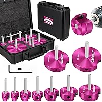 Vista 21 de Escariador de Tubería de PVC Cabezal de 1 Pulgada, Protector de Accesorios de PVC con Eje Hexagonal de 1/4 de Pulgada, Escariador de Accesorios