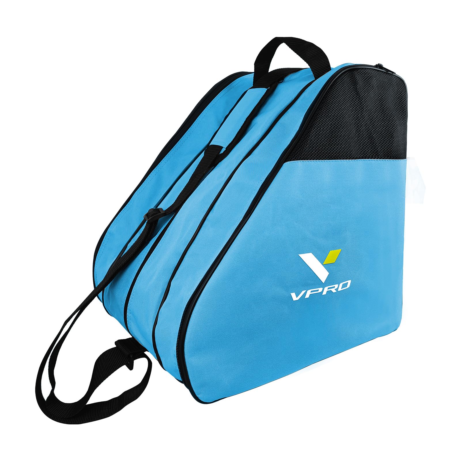 VPRO Schlittschuhtasche,Roller Skate Bag, Inline Bag, Ice Skate Bag, Skate Bag for Children/Adults, mit Tragegurt und Reißverschluss