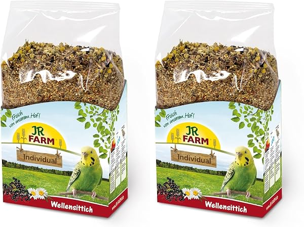 JR FARM Birds Individual Wellensittich 1 kg - 3