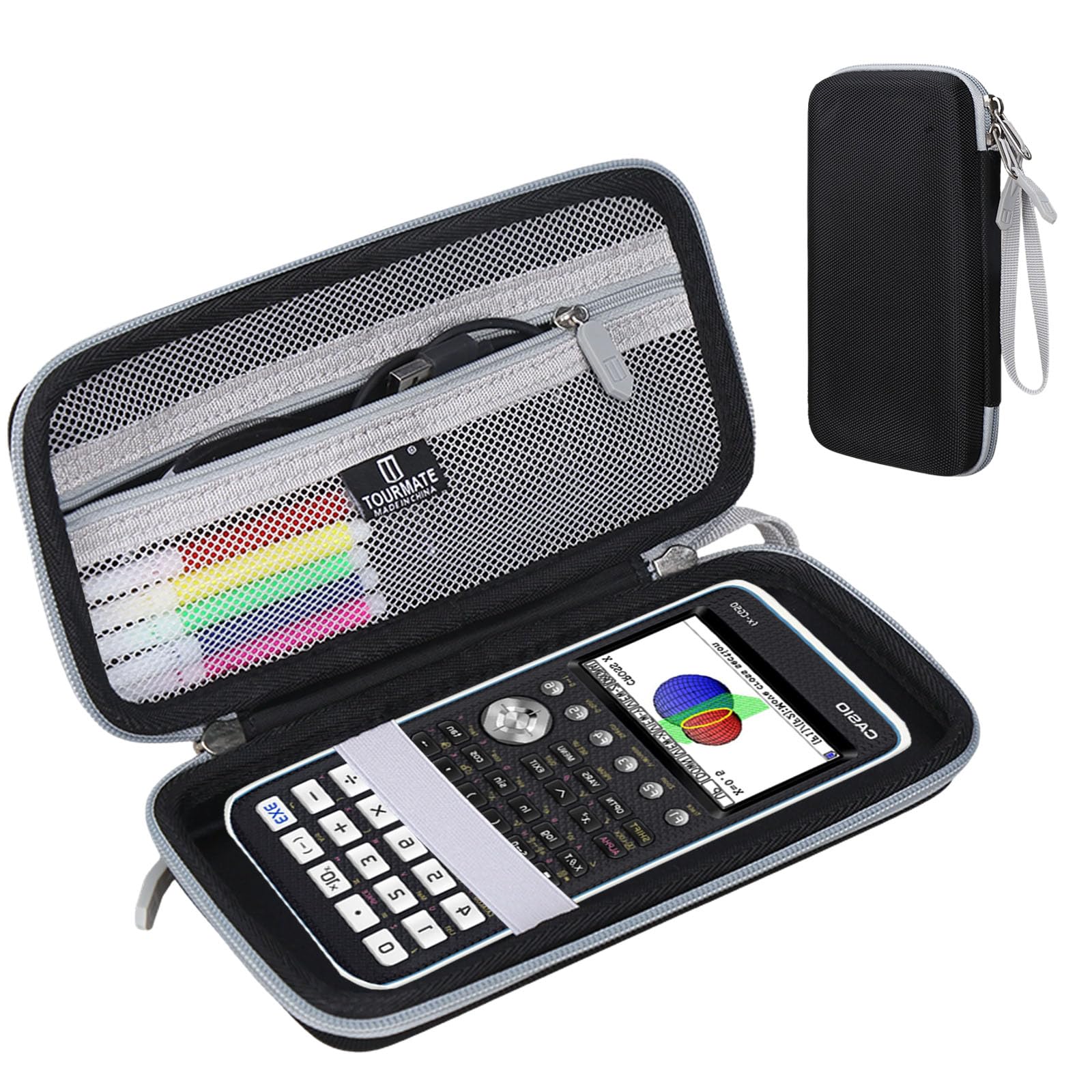 Hard Travel Case Replacement for CASIO PRIZM FX-CG50 Color Graphing Calculator, Case Only