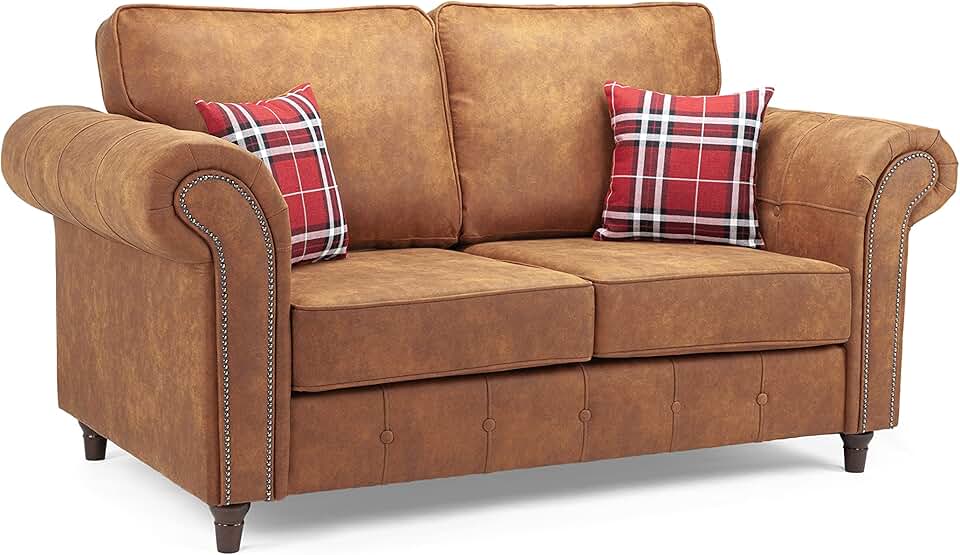Amazon.co.uk faux suede sofa