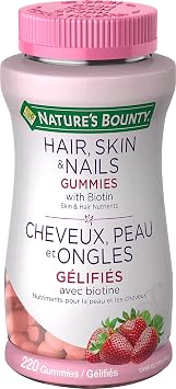 Natures Bounty Optimal Solutions Hair, Skin and Nails Gummies - 220 Count