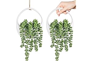 Der Rose Artificial Fake Hanging Succulent Plants