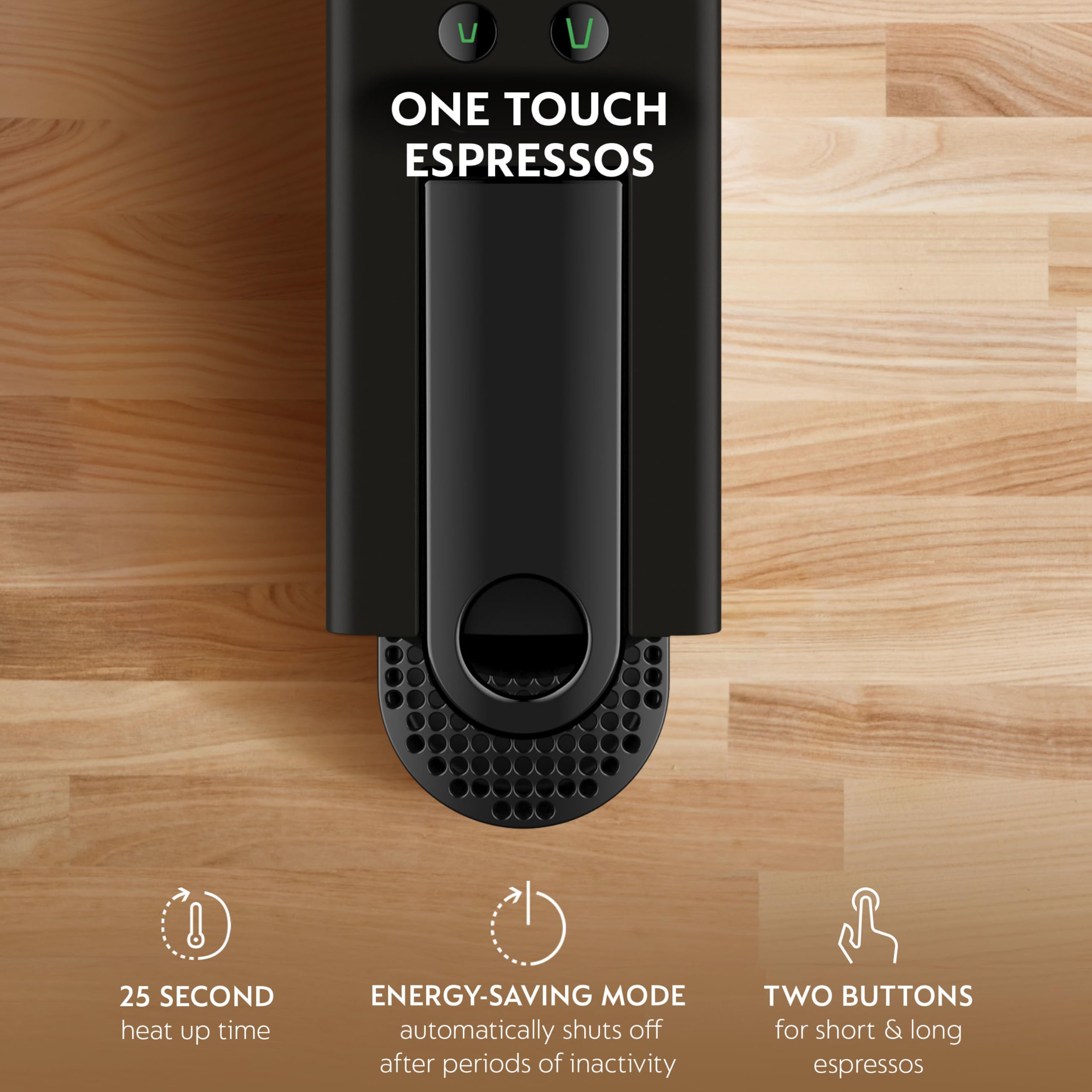 Breville Essenza Mini Espresso Machine - Piano Black -2