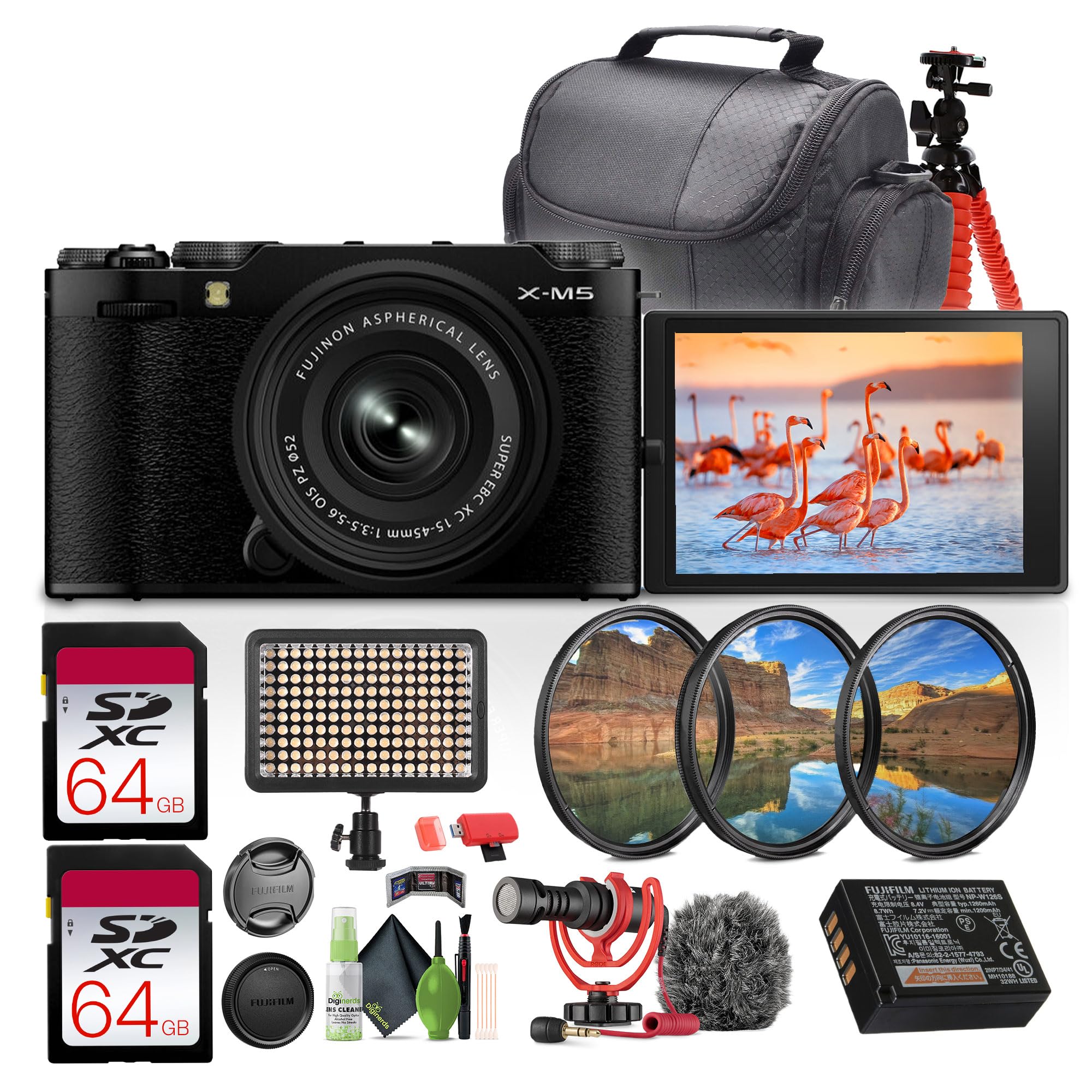 Amazon.com : Fujifilm X-M5 Mirrorless Digital Camera with XC 15