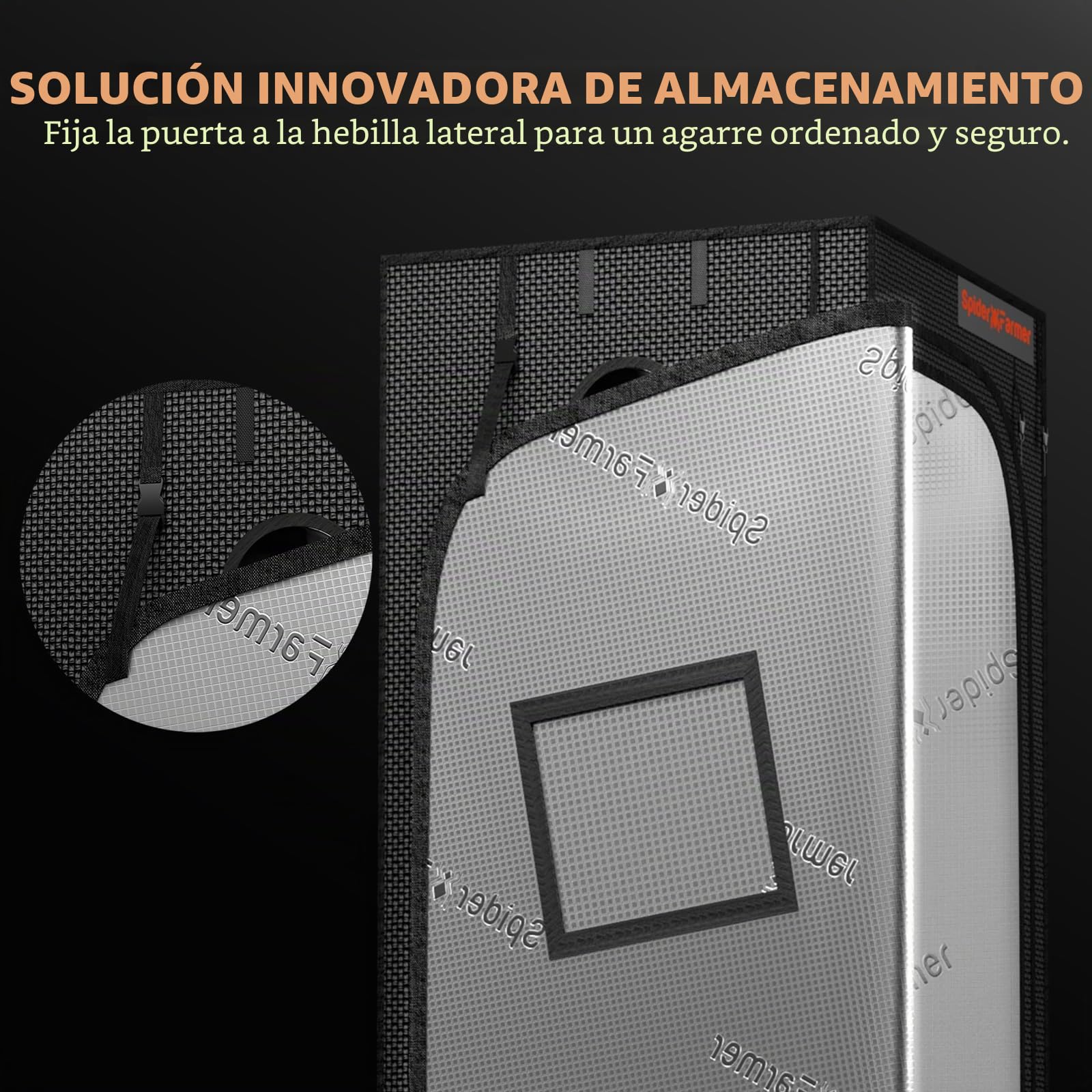 Spider Farmer Tienda de cultivo 120 x 60 x 180 cm para interior, resistente a la luz y al agua, para cultivo en casa, invernadero, tienda de cultivo para SF2000