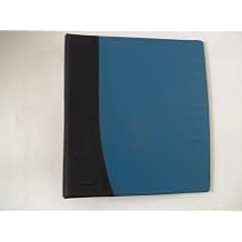 Wilson Jones 39811 Premium Organization Binder 3 Ring Binder 1" Blue Label Holder on Spine 175 Sheet Capacity Locking Rings 2 Inside Front Pockets 1 Inside Back Pocket