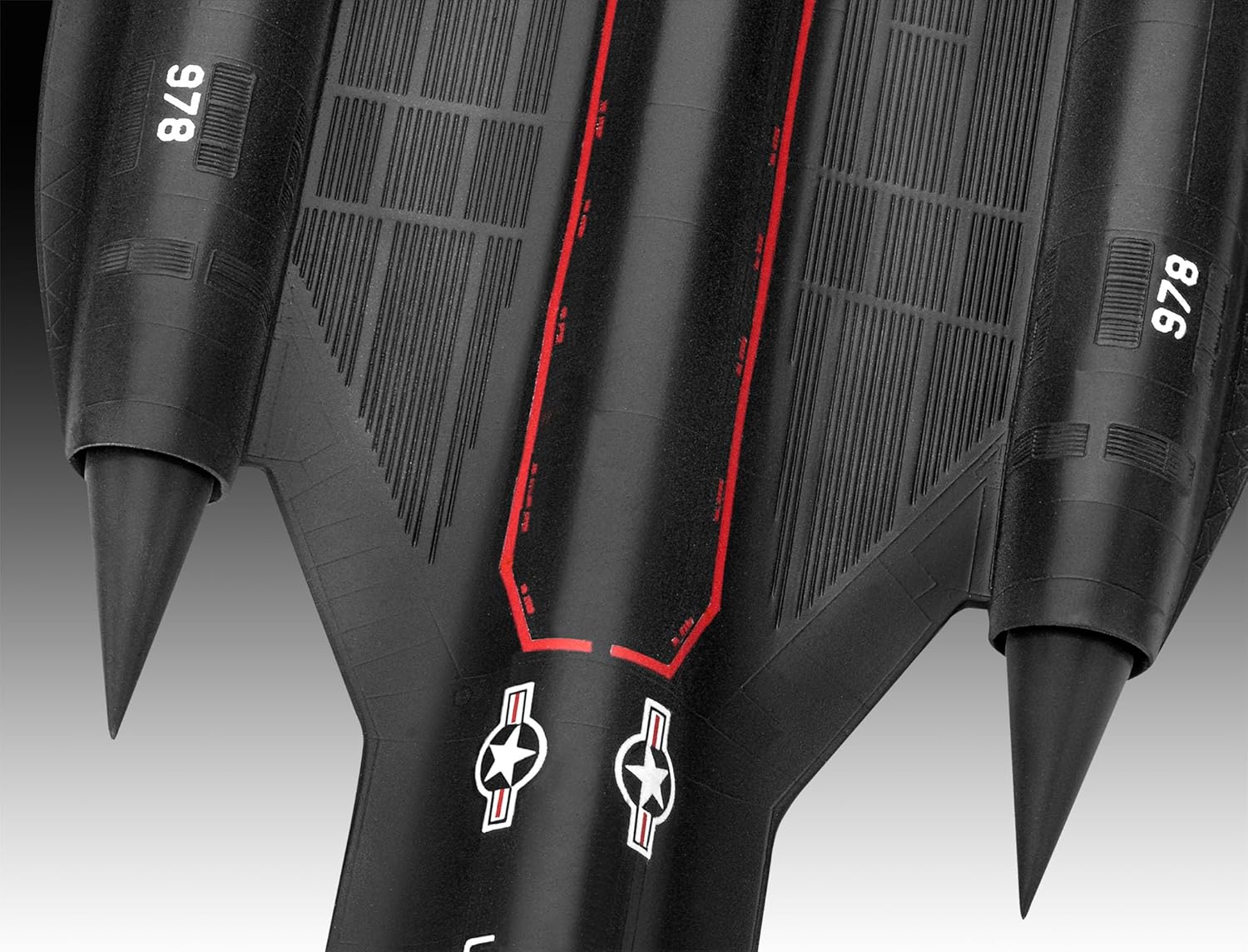Revell Easy-Click 03652 Lockheed SR-71 1:110 Scale Unbuilt/Pre-Coloured/Click-Together (Non-Glue) Plastic Model Kit
