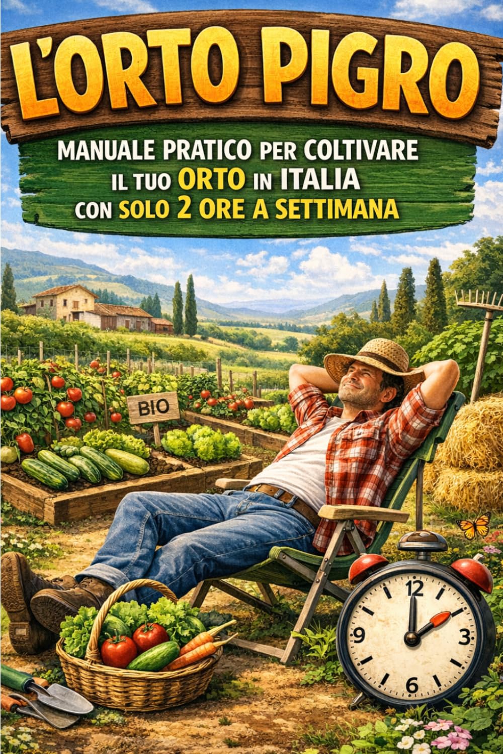 L'orto Pigro: Manuale pratico per coltivare il tuo orto in italia con solo 2 ore a settimana