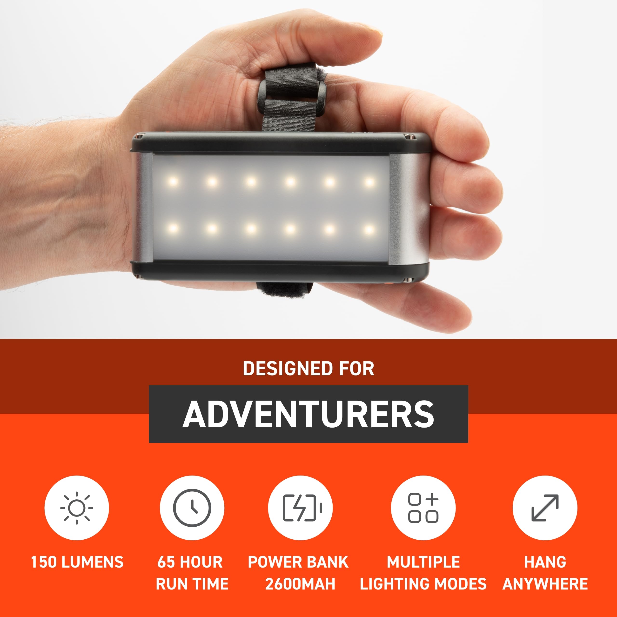 S.O.L. Survive Outdoors Longer S.O.L. Venture Light 2600 Recharge with Power Bank