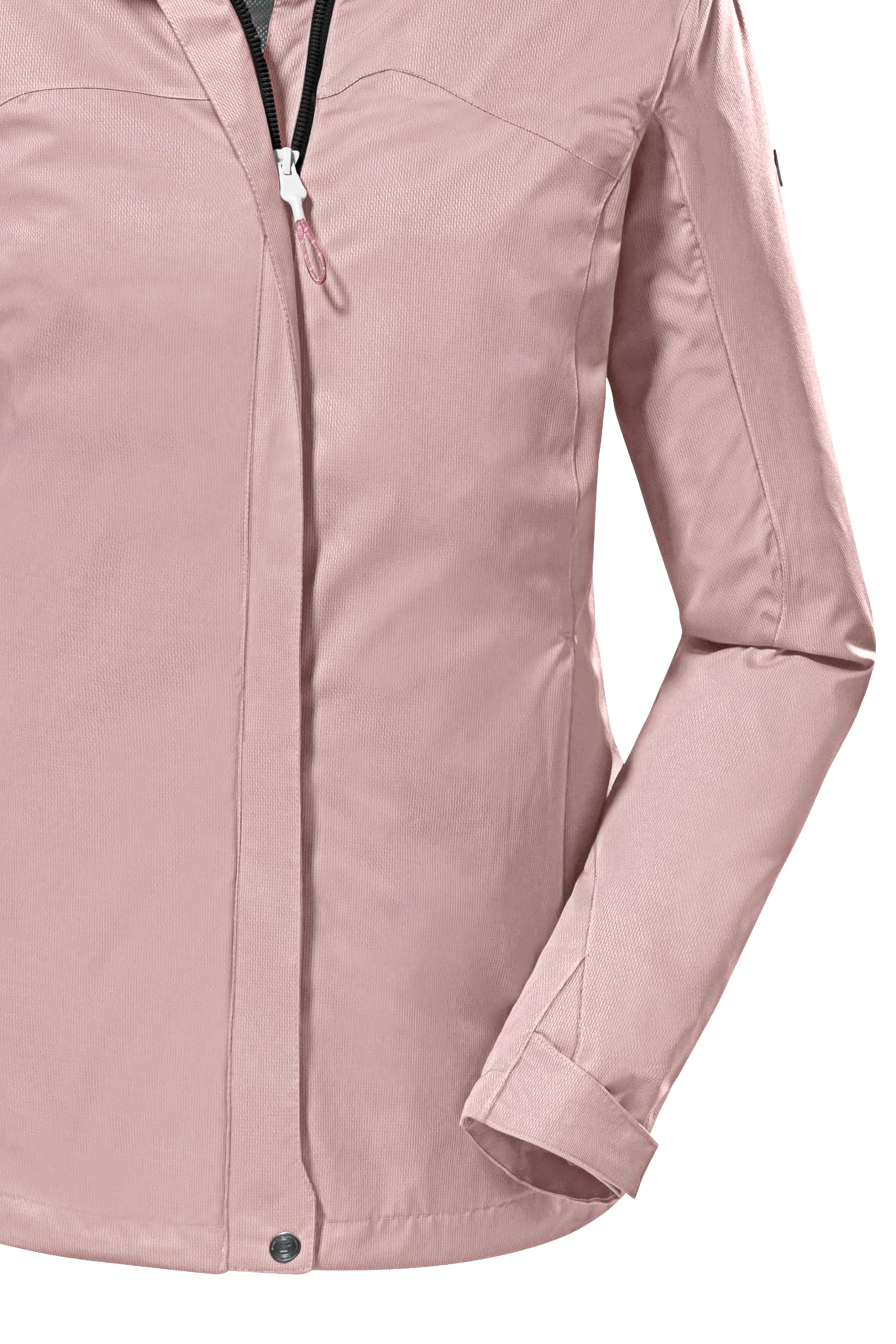 killtec Damen Funktionsjacke/Outdoorjacke mit abzippbarer Kapuze KOS 133 WMN JCKT, malve rose, 54, 38383-000