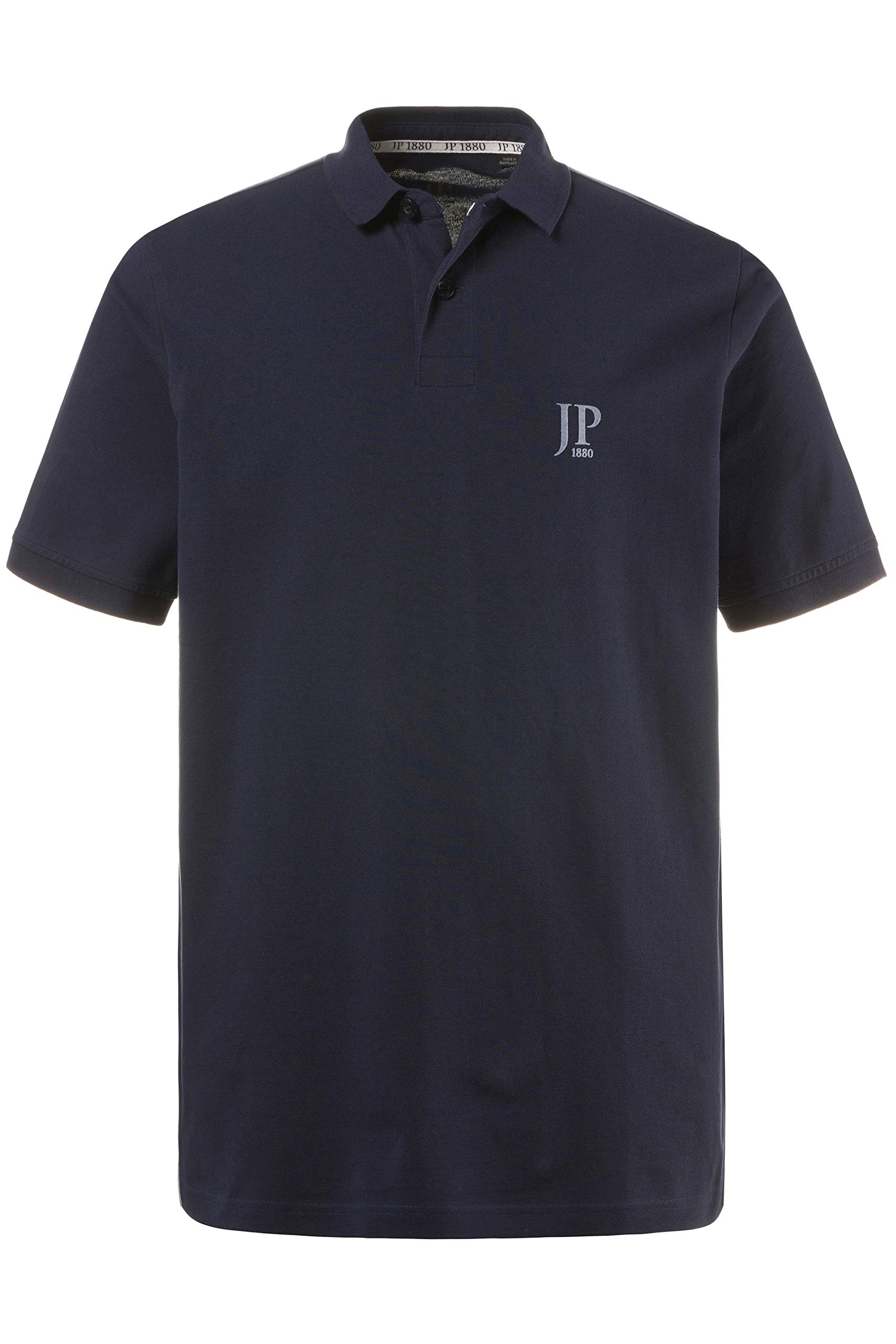 JP 1880 Hommes Grandes Tailles L-8XL T-Shirts, Collection Basic, Lot de 2. Col en V et Manches Courtes 711318