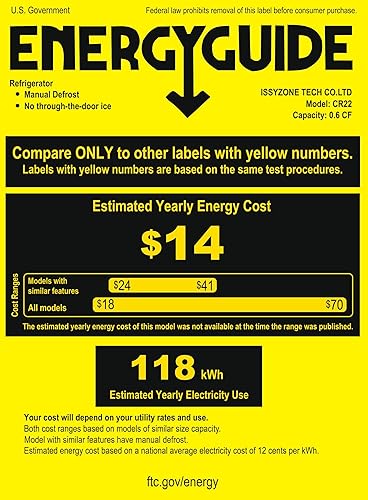 Vista 49 de BougeRV - Congelador portátil para coche, 12 V, refrigerador, compresor de coche, 12/24V CC 110~240 Volt CA,-7°F - 50°F Gris