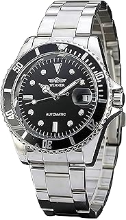 Mens Automatic Mechanical Watches Stainless Steel Waterproof Luxury Automatic Watch for Men Top Brand Reloj Automático para Hombre