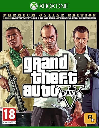 Grand Theft Auto V Premium Online Edition Xbox1 Amazon Fr Jeux Video