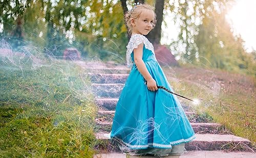 Vista 55 de Cottage Garden - Varita mágica de resina coleccionable, para cosplay hecha a mano de 13.75 pulgadas. Luna Creciente Marrón