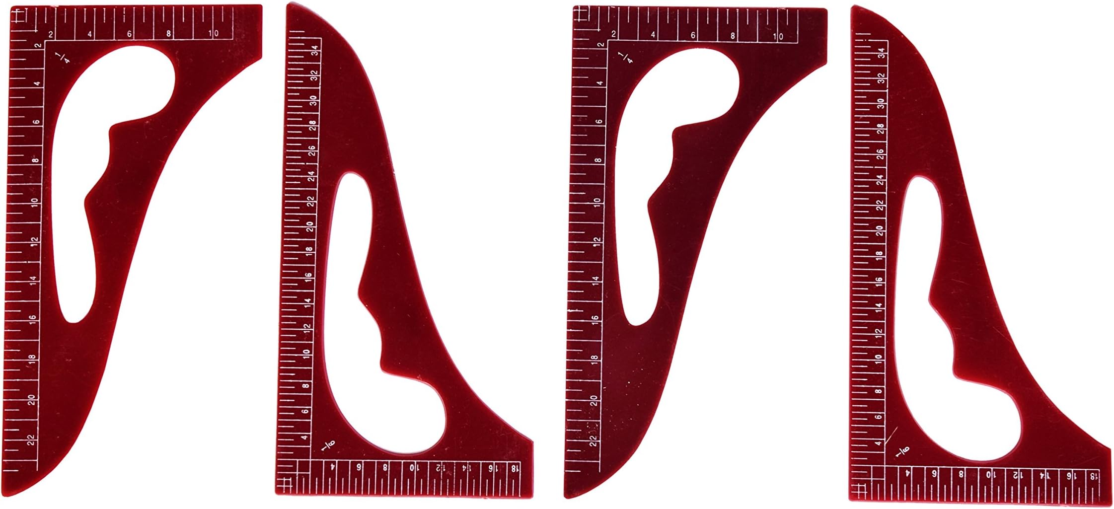 PRANSUNITA Tailors Art Curve, 1/4 & 1/6 Scale, Set of 4 PCS