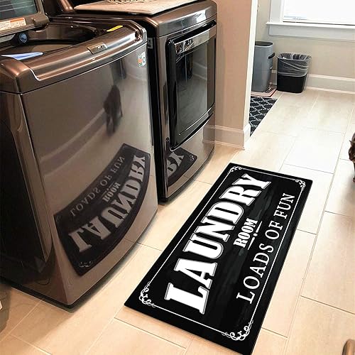 Miniatura 2 de Ukeler - Alfombra antideslizante, antifatiga, para cuarto de lavado, lavadero, baño, cocina