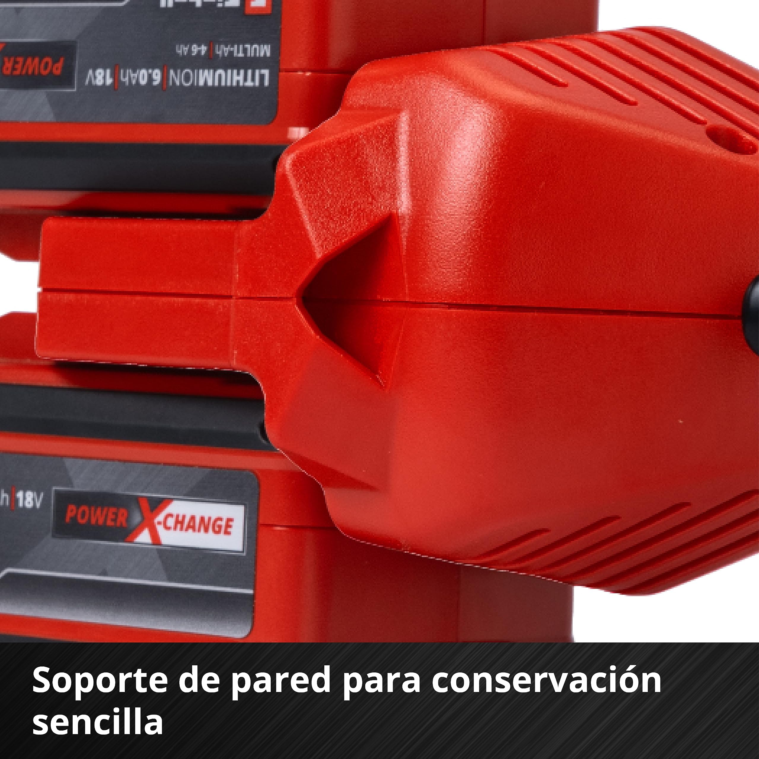 Einhell Cortabordes inalámbrico GE-CT 36/30 Li E - Solo Power X-Change (2 x 18 V, 9000 RPM, Control de Velocidad electrónico, Bobina con inclinación automática, sin batería ni Cargador)