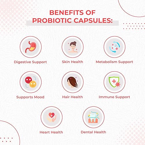 Miniatura 5 de Foods For Gut Cápsulas probióticas de 60 mil millones de ufc  Tecnología MAKTrek Bipass  Apoyo digestivo e inmunológico 120 cápsulas