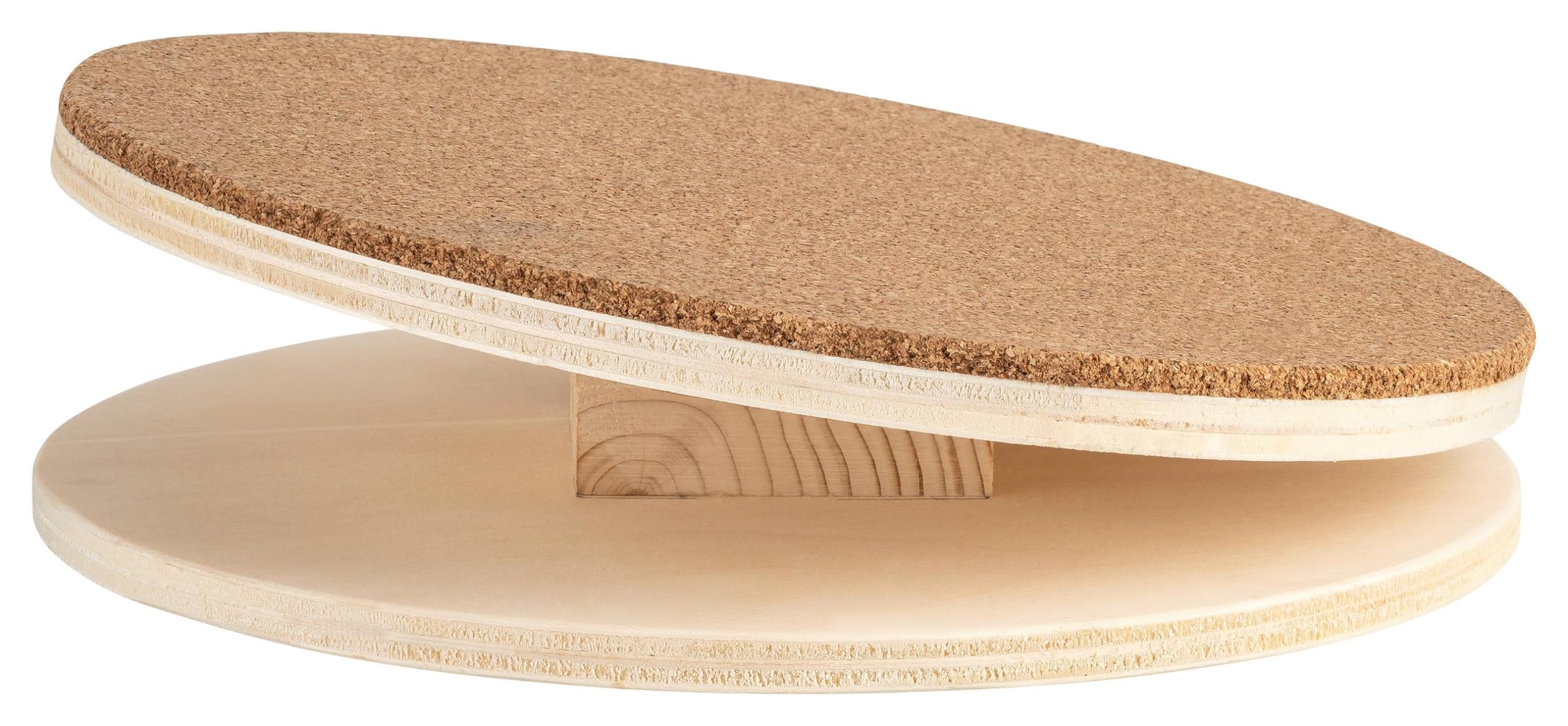 Plato de madera y corcho para hámsters y roedores | silencioso | juguete para roedores | material natural de corcho | alternativa a la rueda | accesorios para animales | juguete de hámster