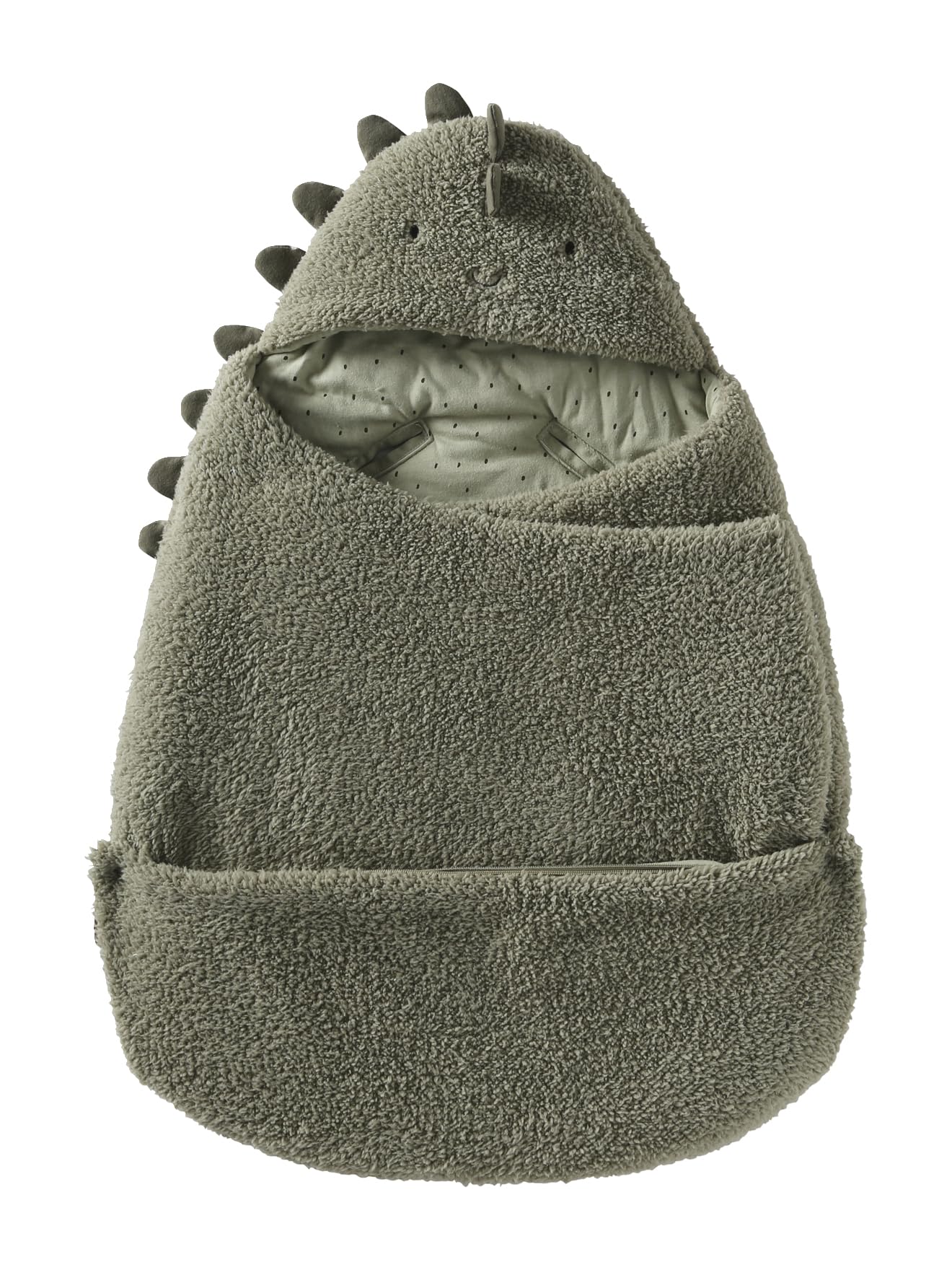 VERTBAUDET 2-in-1 Baby Ausfahrsack/Wickelunterlage, Teddy Oeko-Tex