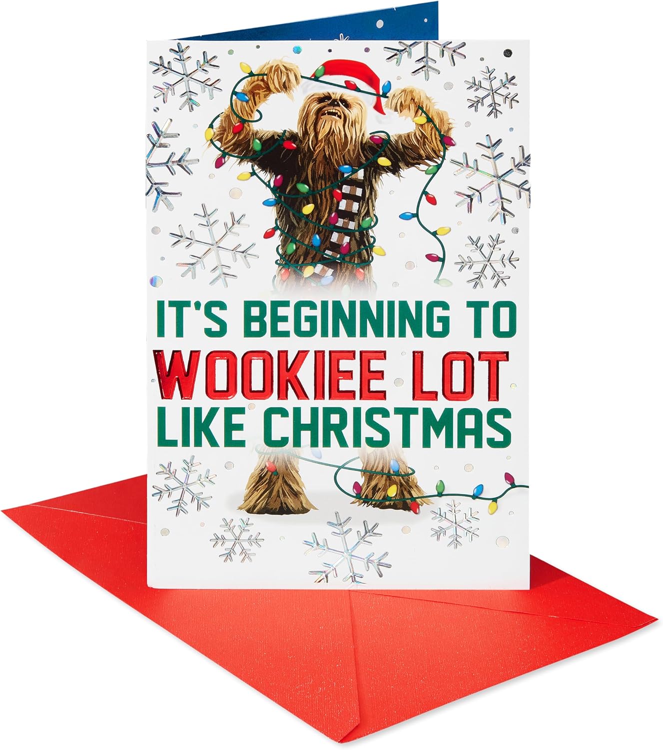 American Greetings Star Wars Christmas Card (Corner Of The Galaxy)