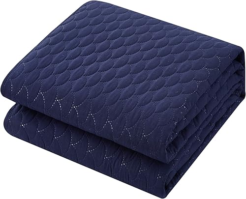 Miniatura 7 de Chic Home BCS18717-AN Hortense 8 Piece Comforter and Quilt Set Hotel Collection Design Fish Scale Pattern Bedding - Decorative Pillows Shams