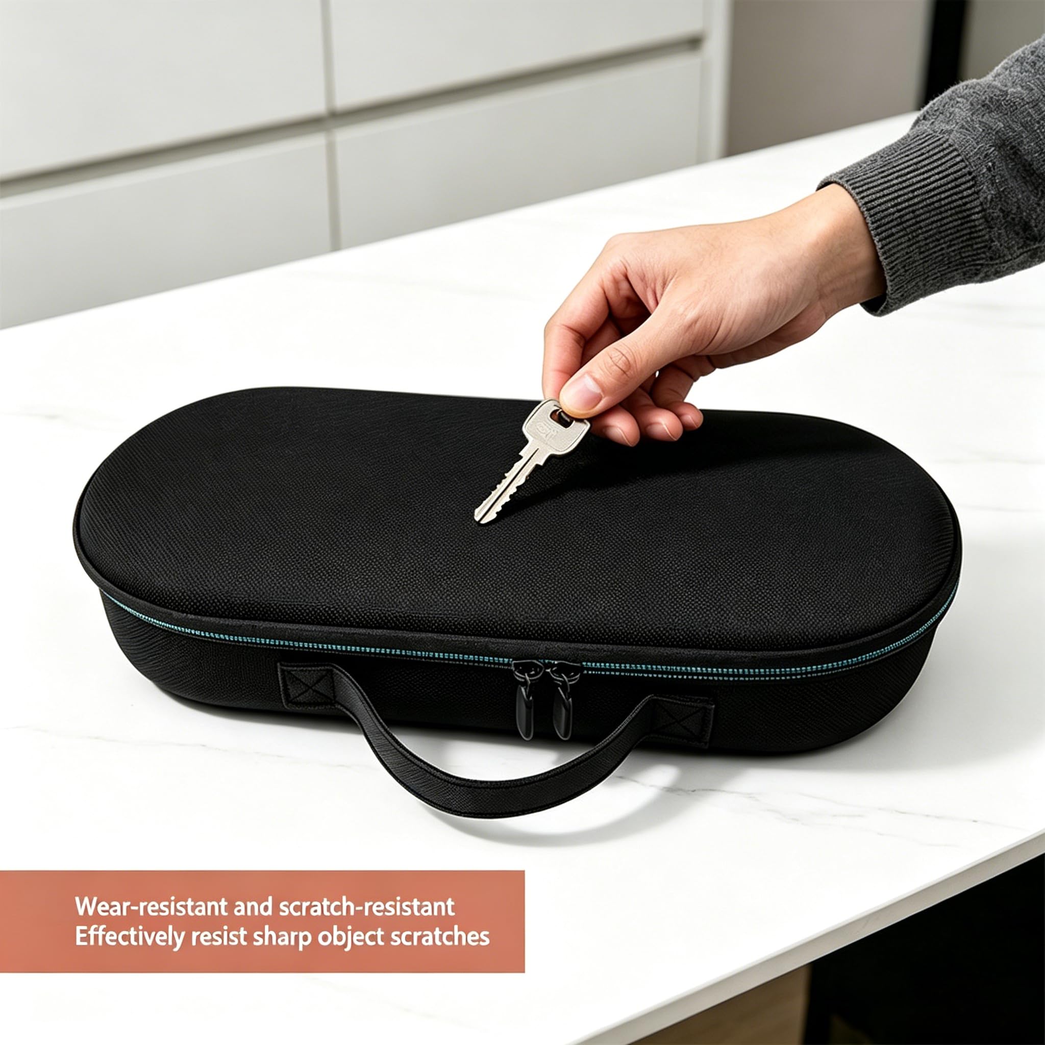 Funda de transporte compatible con Dy-Son Supernic Travel/HD19, tela Oxford impermeable, a prueba de golpes y resistente a los arañazos, bolsa de almacenamiento de viaje para secador de