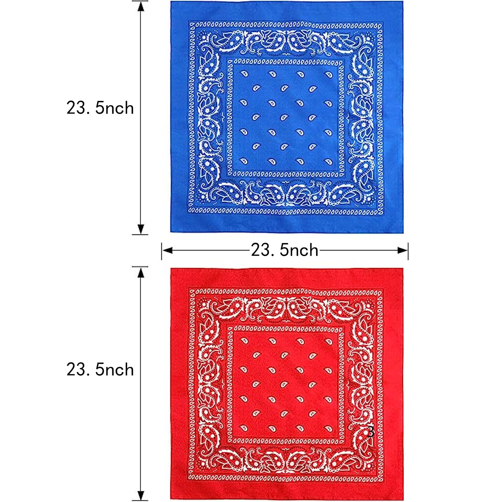 SATINIOR 6 Pezzi Cappello da Cowboy Occidentale con Bandanna, Abito Costume Festa Favorito