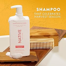 Native Shampoo & Conditioner, Body Wash - Honey Crisp & Cider - Naturally Derived Ingredients, Sulfate-Free, Paraben-Free, Strengthening Hair Care | Fall Seasonal Bundle (51 fl oz Total) - 3 Pk