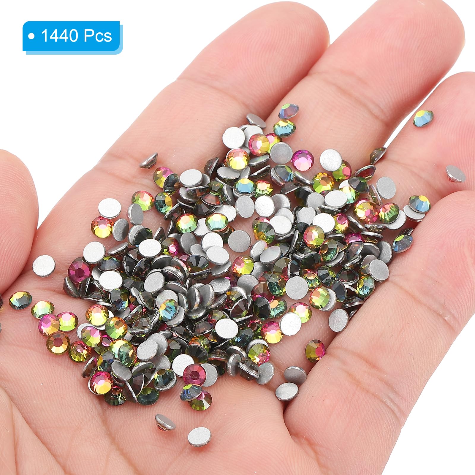 PATIKIL SS16/1440Pcs Glass Diamante Rhinestone - Image 4