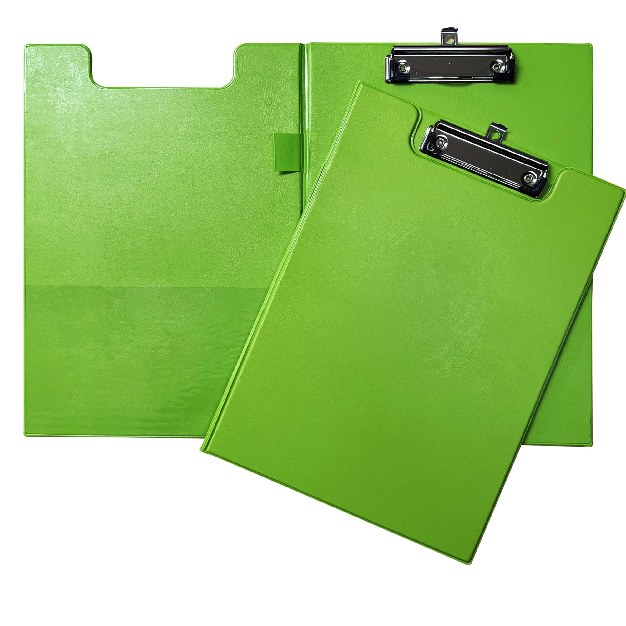 Janrax A4 Neon Green PVC Foldover Clipboard