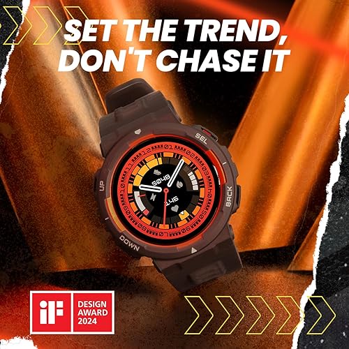 Miniatura 5 de Amazfit Reloj inteligente Active Edge con elegante diseño resistente para deporte y fitness, GPS, entrenador de salud AI para gimnasio, al aire
