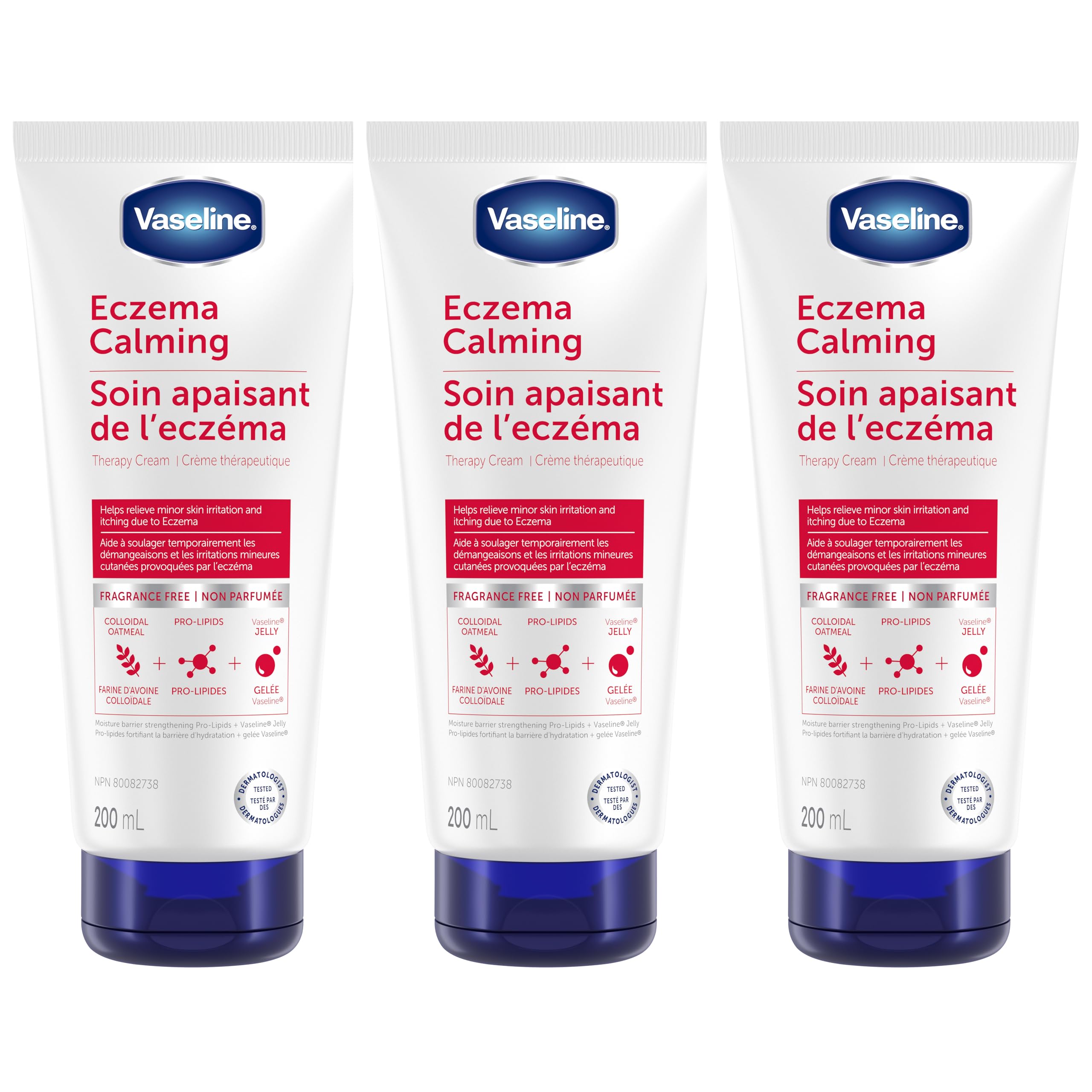 Vaseline Clinical Care Eczema Calming Therapy Body Cream