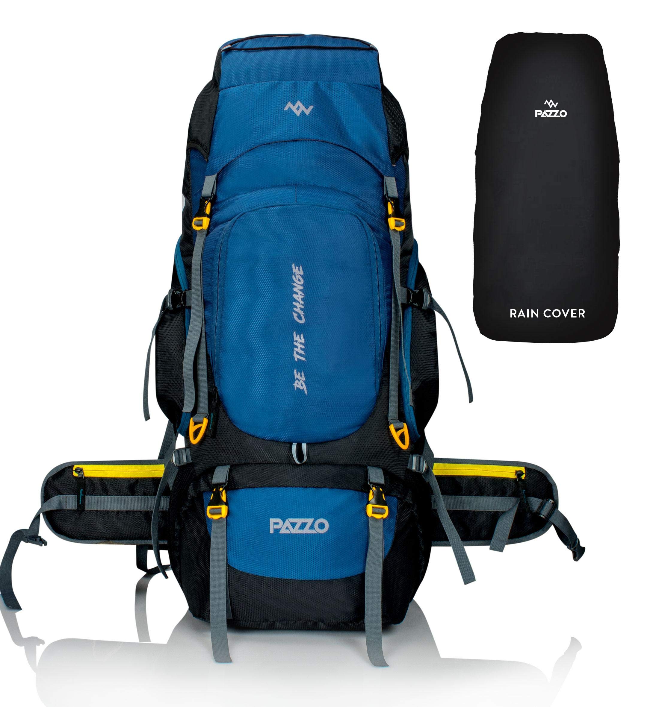 pazzo 75L Travel Backpack for Outdoor Sport Camp Hiking Trekking Bag Camping Rucksack with Raincover and 1 Year Warranty-picture-15