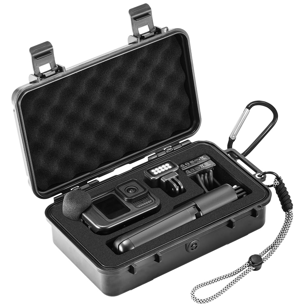 Amazon.com : Hard Case for Gopro Hero 13/12/11/10/9 Media Amazon.com : Hard Case for Gopro Hero 13/12/11/10/9 Media