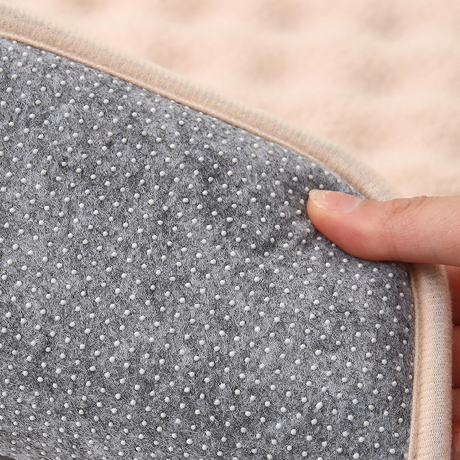 Generisch Caja para Perros, Cama Indestructible para Perros, colchón Lavable a máquina, Forma de Hueso Dulce, sin deslizamientos, Cama para Perros Resistente a Masticar, para cumpleaños
