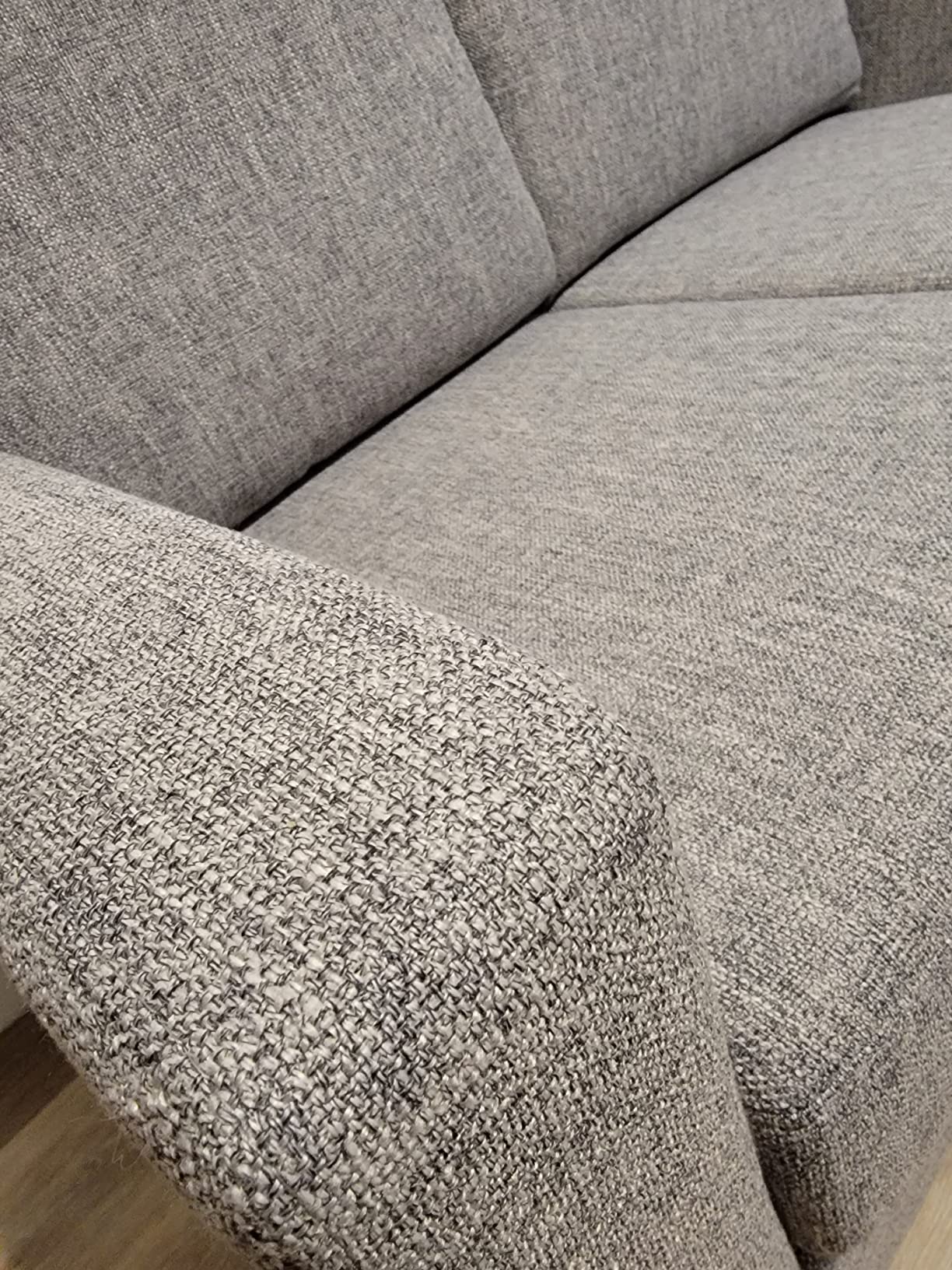 14/mo Finance Edenbrook Archer Upholstered Couch Couches for Living Room Charcoal