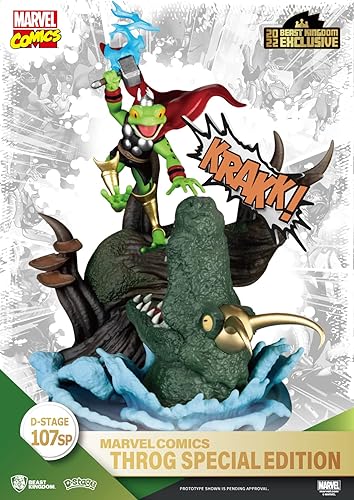Miniatura 5 de Marvel Comics: Throg DS-107SP SDCC Estatua exclusiva D-Stage